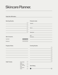 Skincare Routine Planner